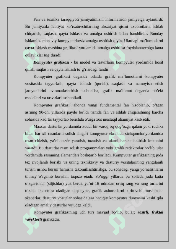 Murakkab tiplar 2