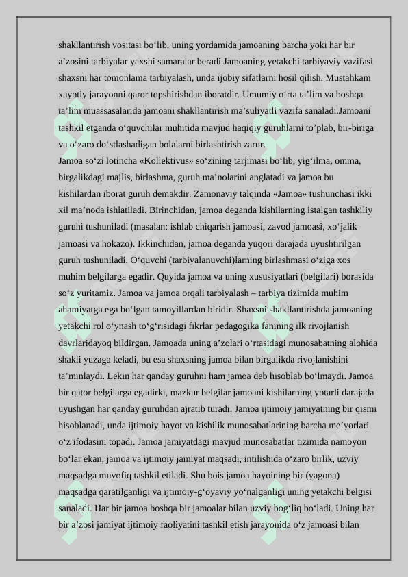 Mustaqil fikrlovchi erkin shaxs buyuk kelajak extiyojidir 3