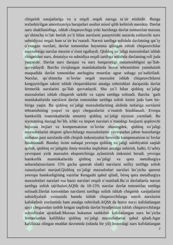 Iqtisodiyotni tartibga solishda monetaristik nazariya va siyosat 7