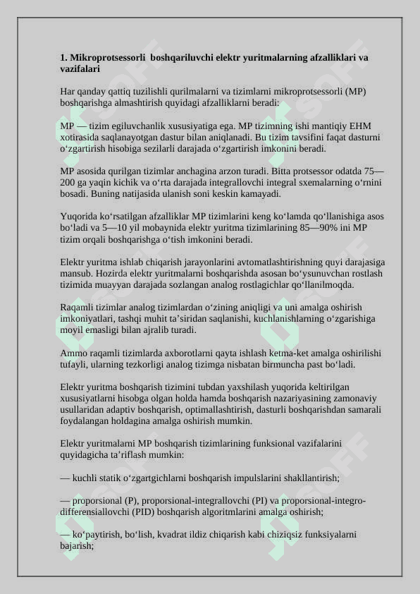 Mikroprotsessorli elektr yuritmalar 2