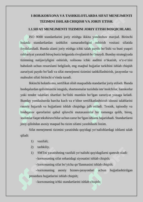 Korxona va tashkilotlarda sifat menejmenti 3