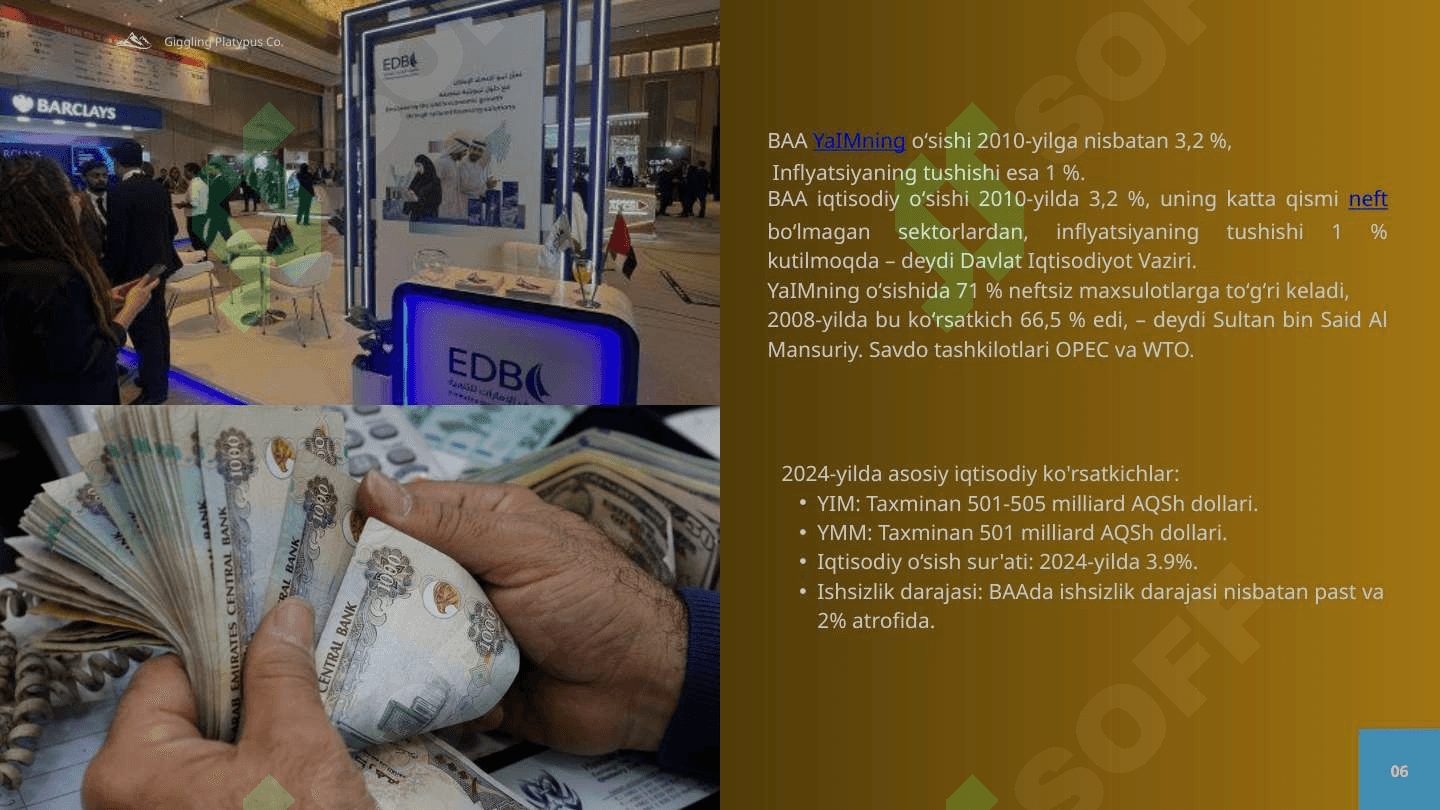Birlashgan arab amirliklari makroiqtisodiy ko'rsatkichlari 4