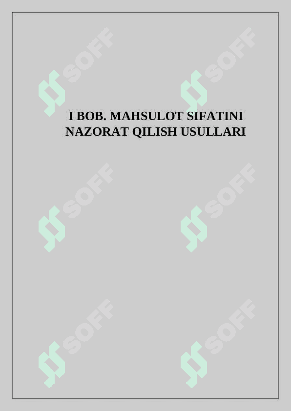 Mahsulot sifatini nazorat qilishning radiatsion usuli 6