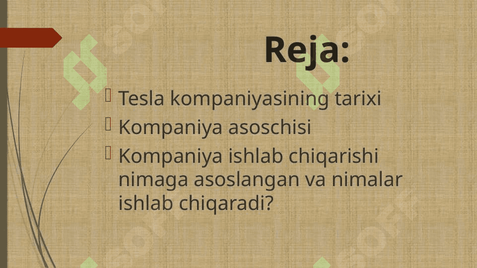 Tesla kompaniyasi 2