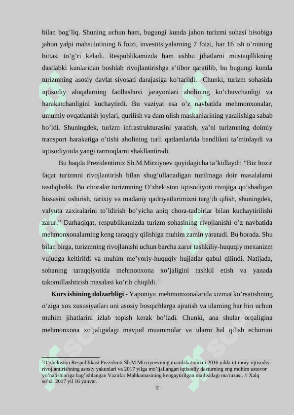 Yaponiya mehmonxonalarini o’ziga xos joylashuvi va turistik salohiyati 2