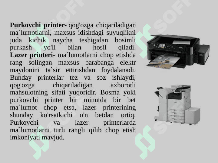 Kompyuterga qo’shimcha yangi texnik qurilmalarni ulash. 3