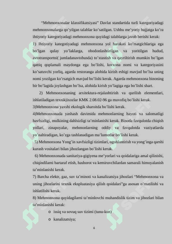 Меhmonxonalarda xizmatlar samaradorligini aniqlash xususiyatlari 6