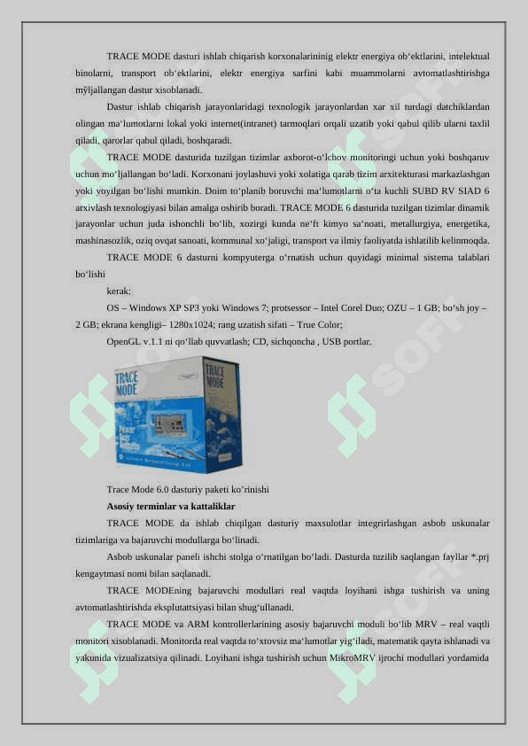 Scada trace mode 6 dasturi orqali mnemosxemalar tuzish 24 8