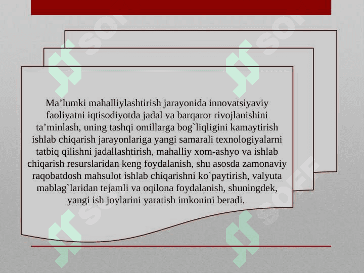 Qishloq xo'jaligida innovatsion texnologiya faoliyatini tashkil etish 3