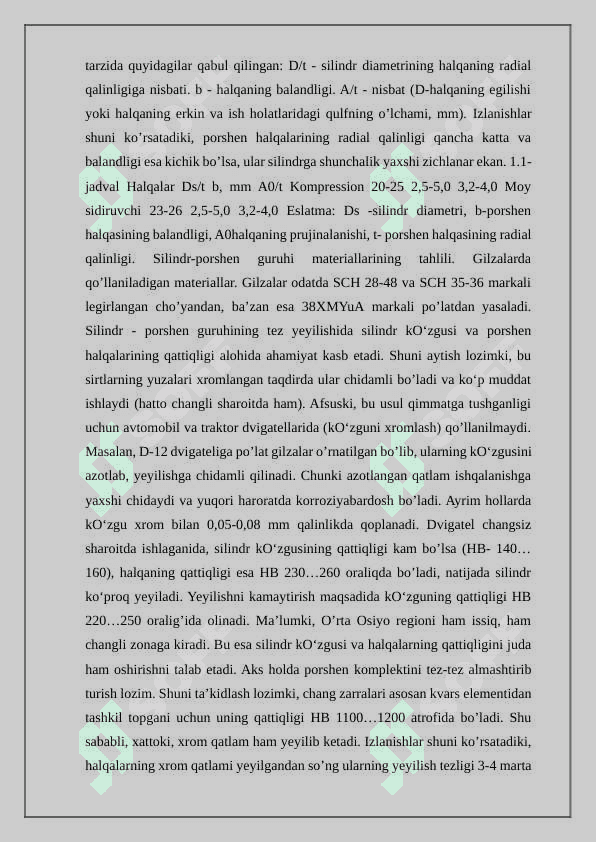 Silindrlar blok hamda nasos o‘qlar detallami tiklash 5