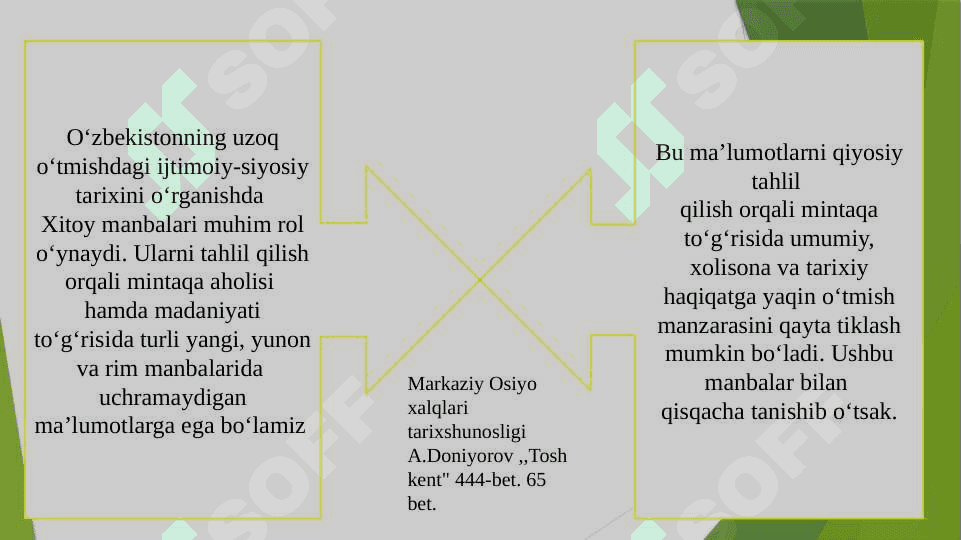 Oʻzbek xalqi etnografiyasini oʻrganishda qadimgi xitoy manbalarini oʻrni  t.pptx 5