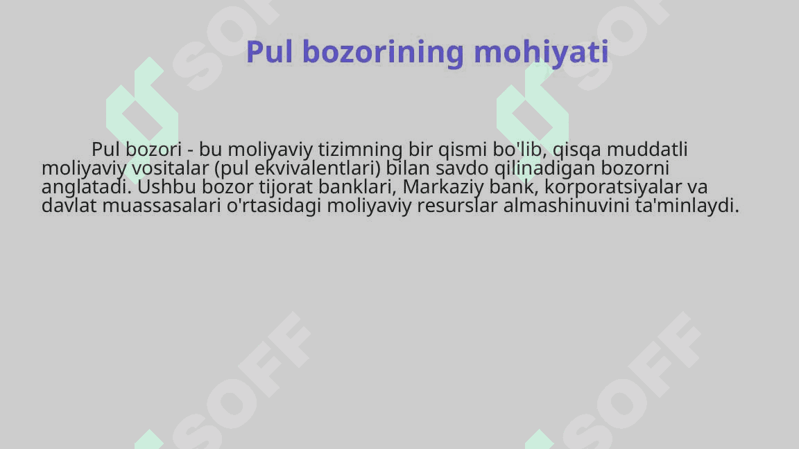 Pul va bank ppt 6