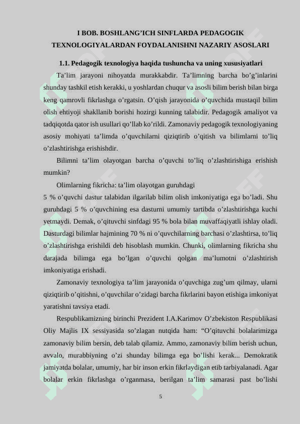 Yuzlik mavzusini nomerlashda innovatsion texnologiyalardan foydalanish 4