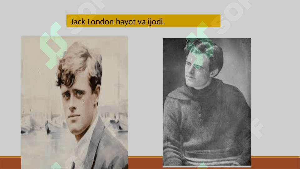 Jack Londonning  " Martin Iden" asari tahlili 3