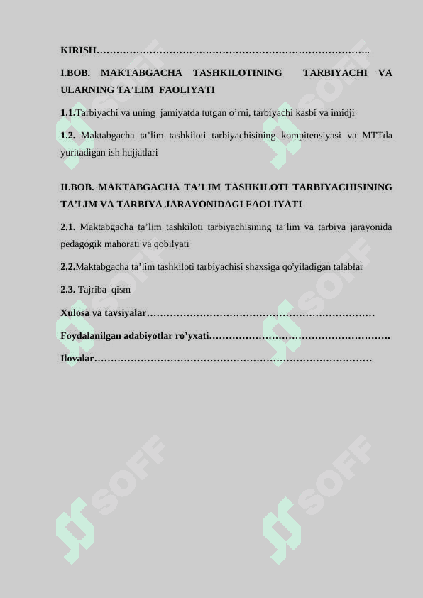 Maktabgacha ta‘lim tashkilotlarining tarbiyachi va ularning faoliyati 2