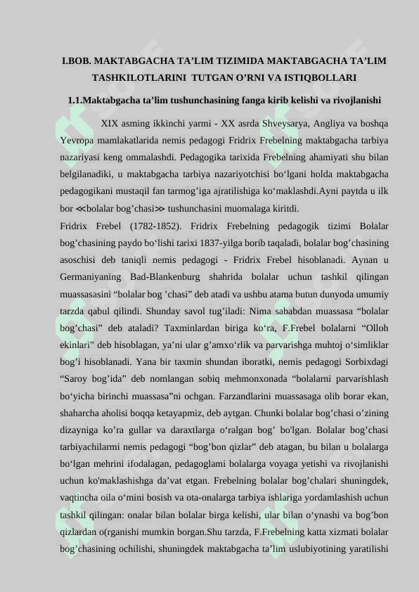 Maktabgacha ta’lim tizimida maktabgacha ta’lim tashkilotlarini tutgan o’rni va istiqbollari 6