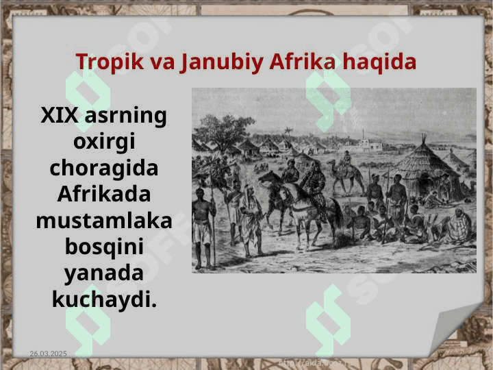 Tropik va Janubiy Afrika mamlakatlari 2