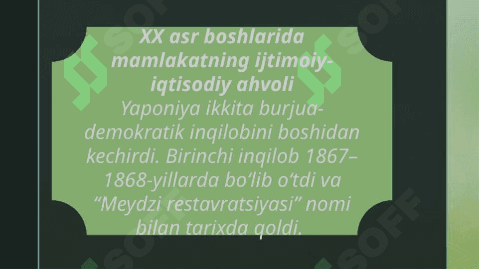 YAPONIYANING BIRINCHI JAHON URUSHIDA ISHTIROKI 2