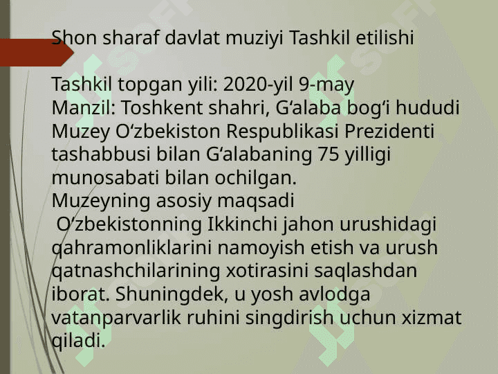 O’ZBEKISTONDAGI TOP 6 TA MUZEYLAR 6