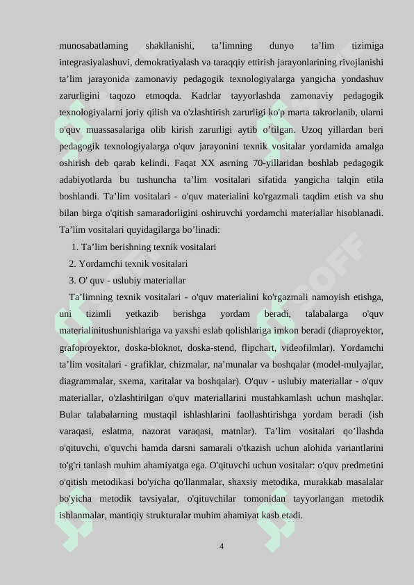 TARIX O’QITISH VAQTIDA MATBUOT MATERIALLARIDAN FOYDALINSH 4