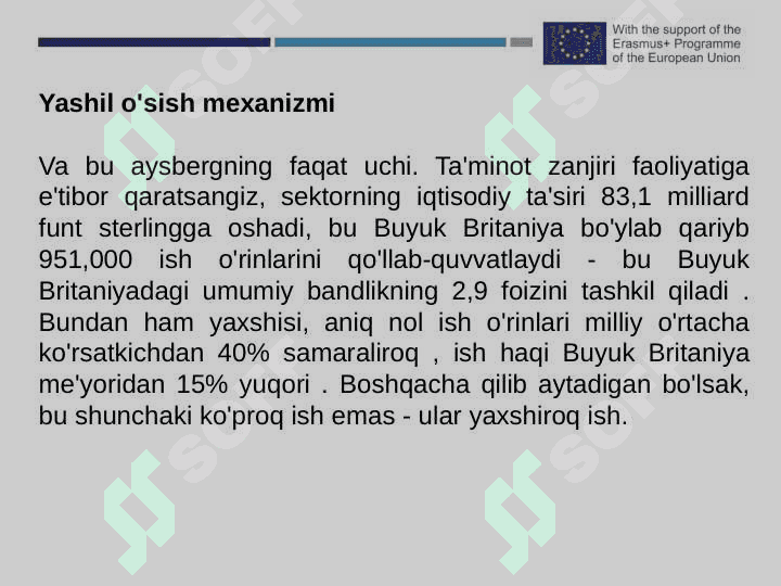 Buyuk Britaniyada “yashil oʻsish”ni 4