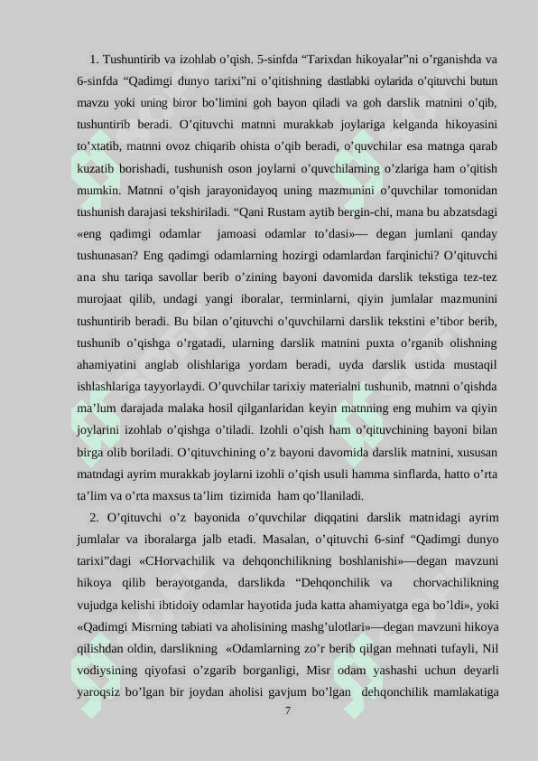 Maktablarda tarix fanini o'qitishda texnik vositalardan foydalanish 7