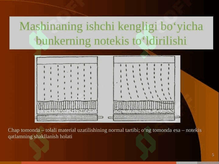 Tarash mashinalarini ta’minlash 5