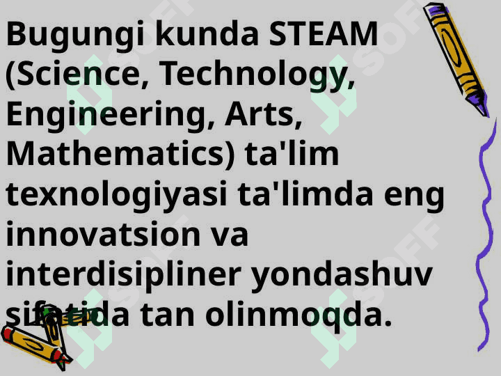STEAM ta’lim texnologiyasini qo‘llashda o‘qituvchilarning media ko‘nikmalarini rivojlantirish bo‘yicha darslarni kuzatish orqali yangi bilim va tushunchalarni shakllantirish. 2