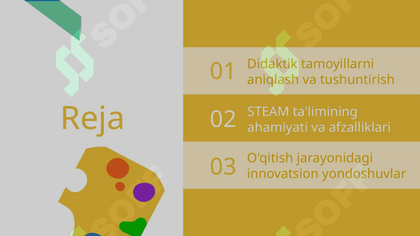 STEAM texnologiyasini o'qitishning didaktik tamoyillari o‘rganish va tahlil qilish 2