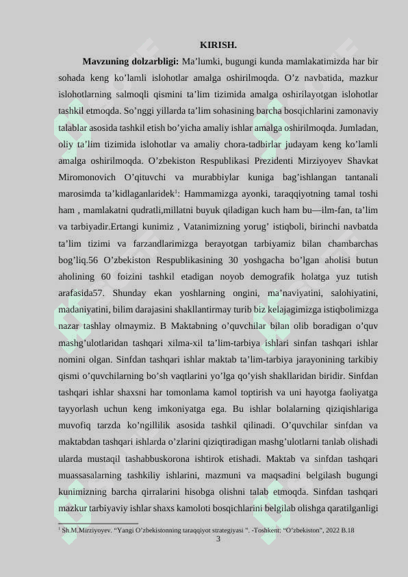 O‘zbekiston tarixidan sinfdan tashqari mashg’ulotlarni olib borish 3