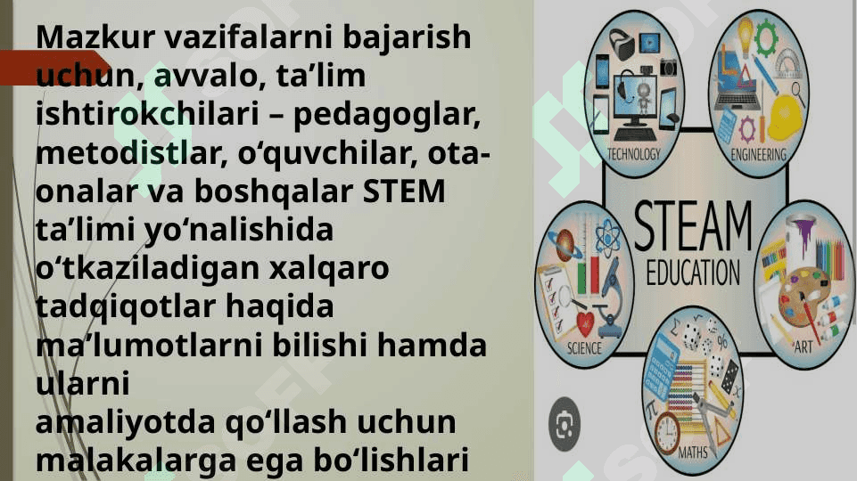 STEM va STEAMni ishlab chiqish 5