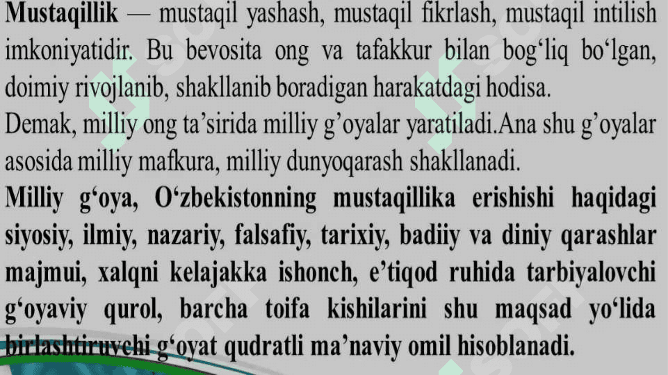 O’zbekistonning mustaqillika erishish arafasida 4