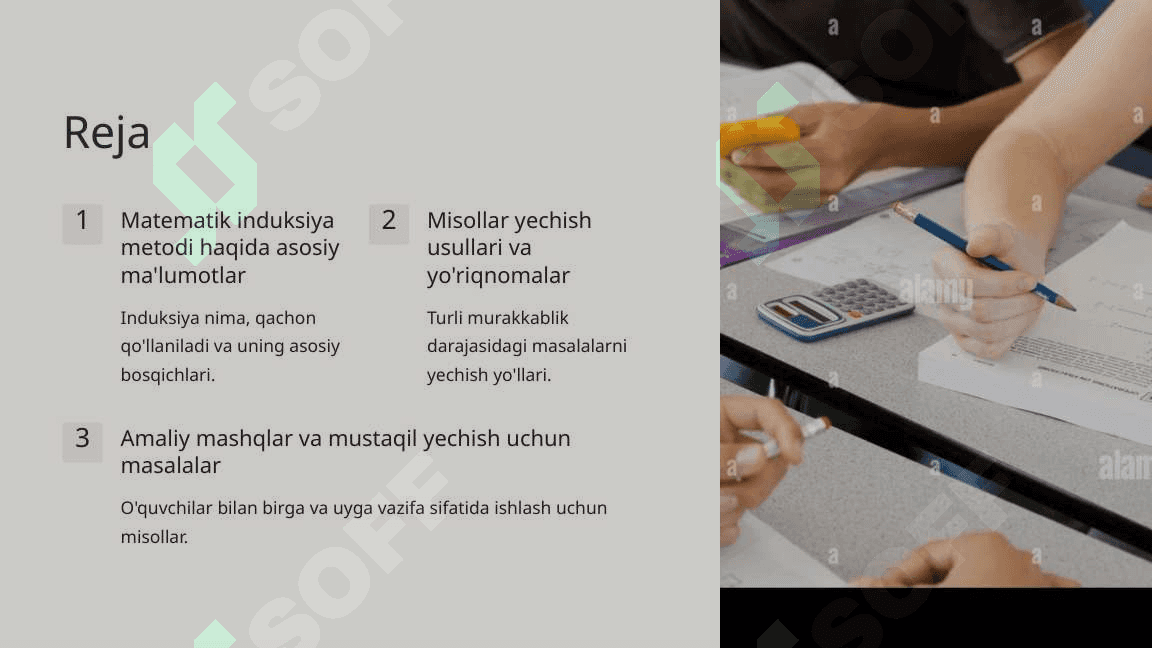 Matematik Induksiya Metodini Qo'llashga Oid Misollar Yechish 2