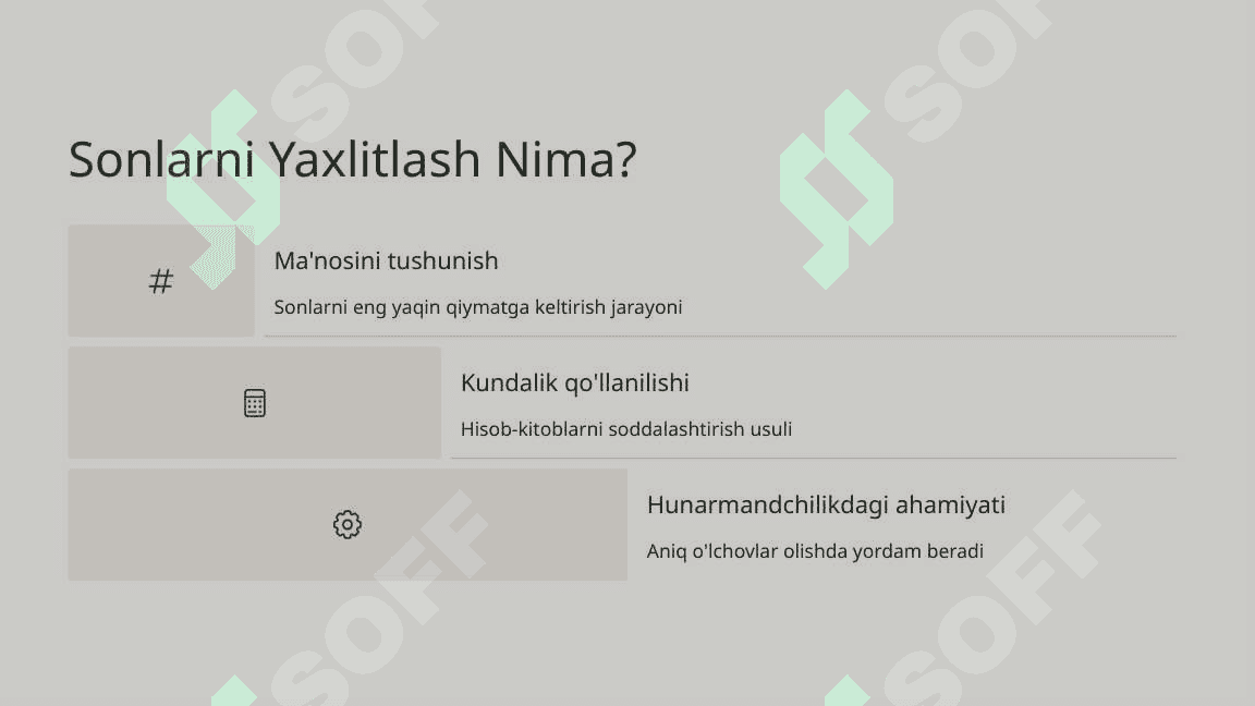 Sonlarni Yaxlitlash Qoidalari va Taqribiy Sonlar Ustida Amallar 3