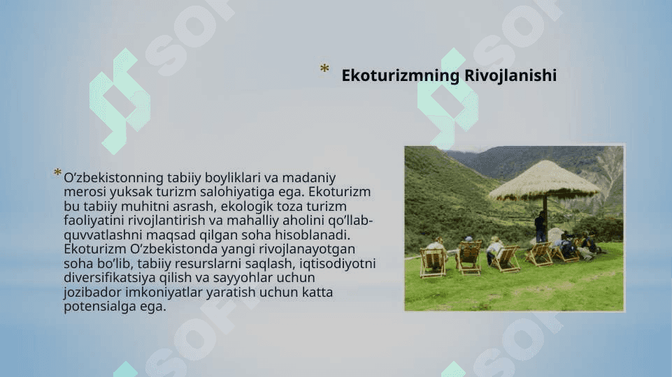 O’zbekistonda Ekoturizm ob’ektlari 2