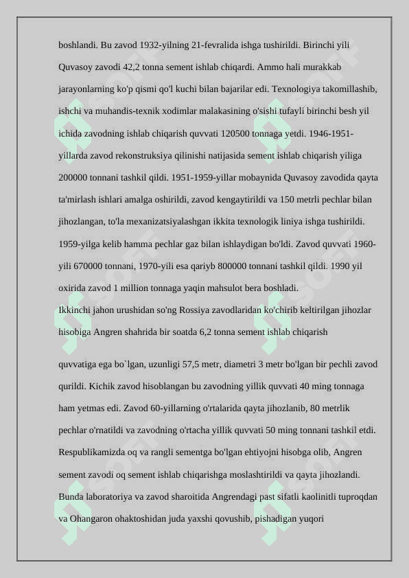 O‘ZBEKISTONDA SEMENT SANOATINING ISTIQBOLLARI 3