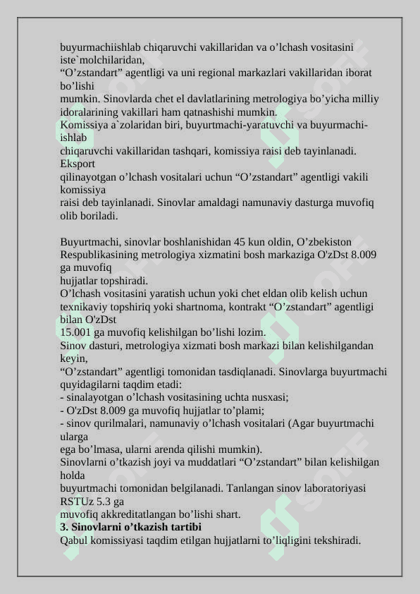 O’lchаsh vоsitаlаrining turini tаsdiqlаsh 3