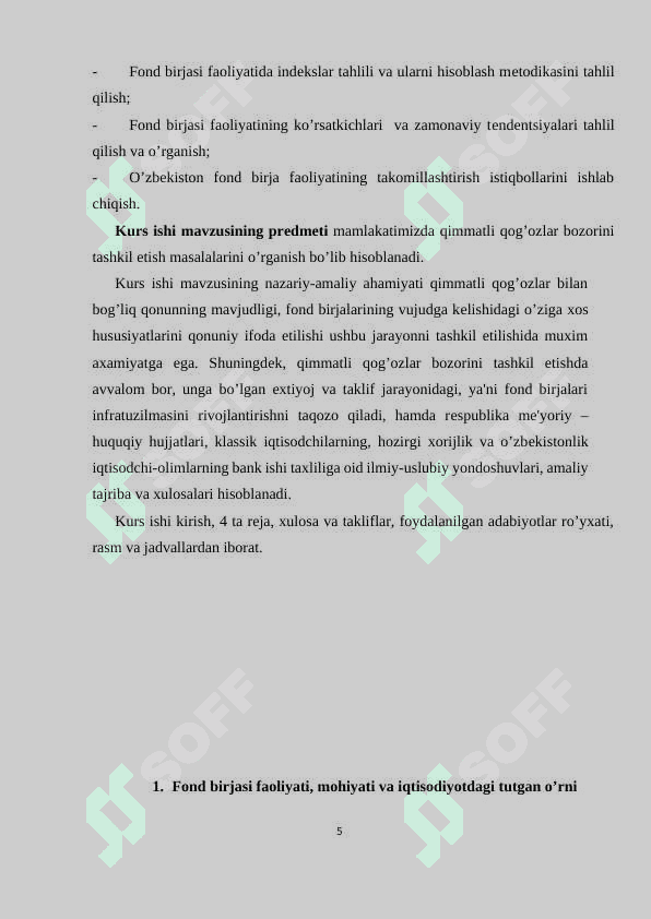 INVESTITSION LOYIHALAR VA ULAR FAOLIYATINI BAHOLASH YO’LLARI 5