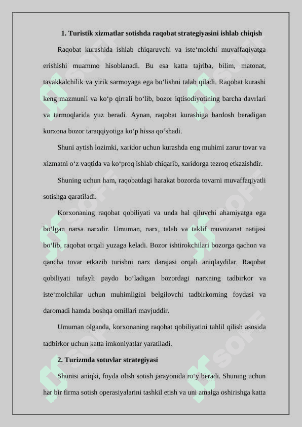 Strategiyani ishlab chiqish usullari 2