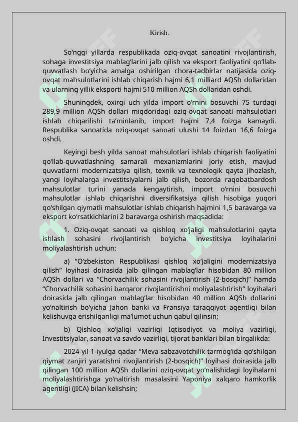 Sut ishlab chiqarish texnalogiyasi 2