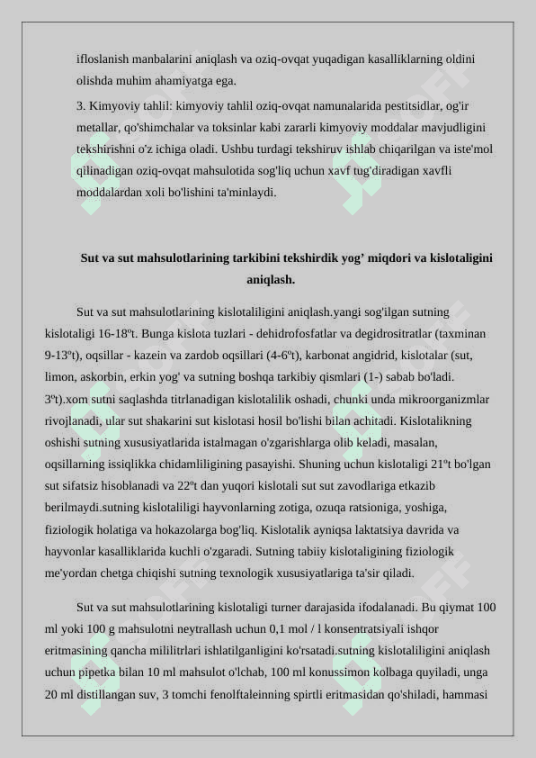 Sut ishlab chiqarish texnalogiyasi 4