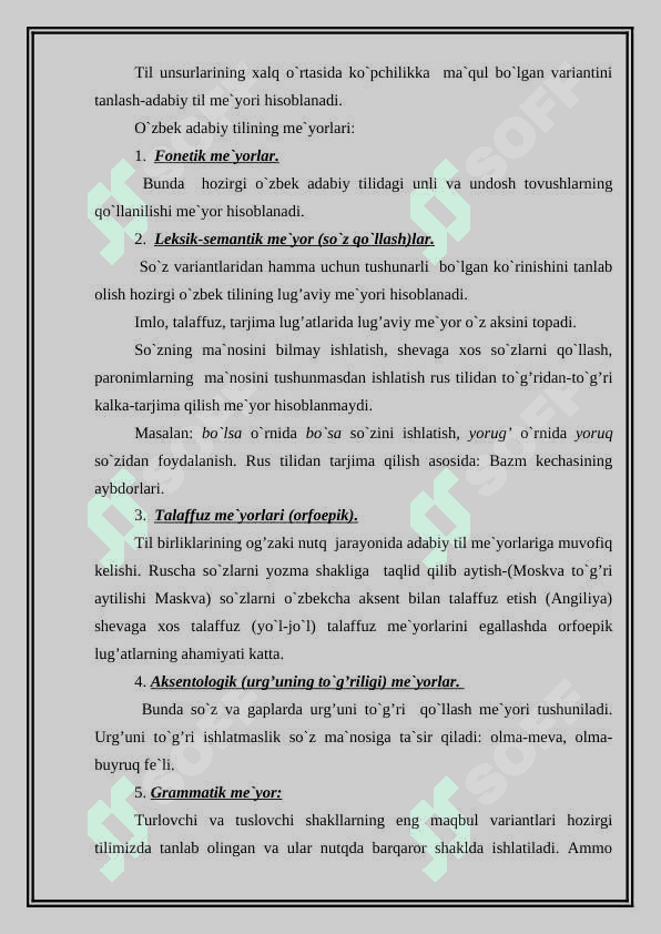 o'zbek adabiy tili meyorlari 3