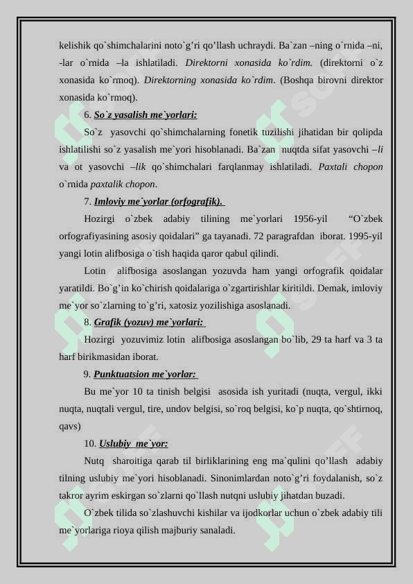 o'zbek adabiy tili meyorlari 4