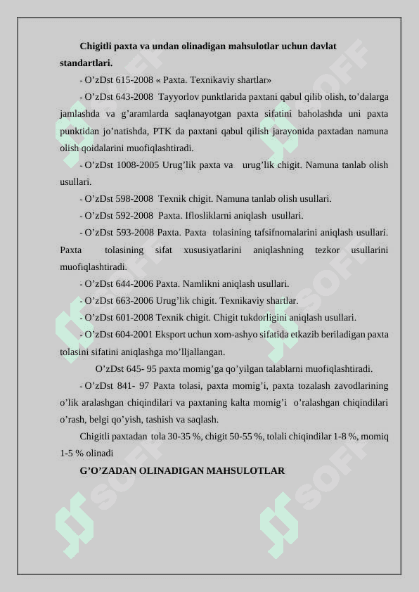 Paxtachilikda innovasion texnologiyalar va ularning iqtisodiy samaradorligi 2