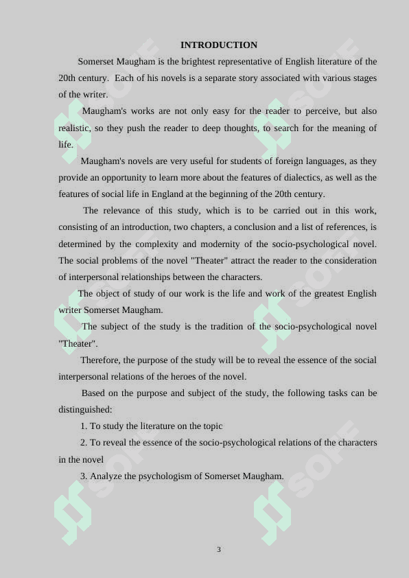 William Somerset Maugham is the one of the best known English writers of the XX centre 3