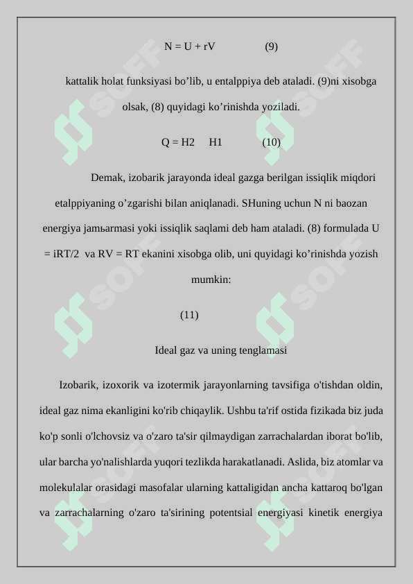 Terma kimyo izobarik izoxorik va izotermik jaroyonlar 3