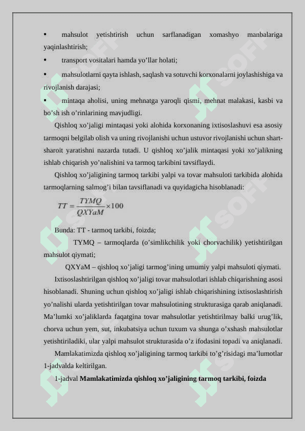 Qishloq xo'jaligi xom ashyosini saqlash va qayta ishlash 3
