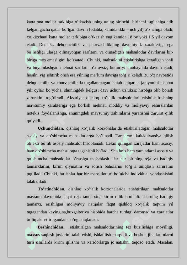 Qishlоq хo’jаlik kоrхоnаlаridа buхgаltеriya hisоbini tаshkil qilish аsоslаri 6