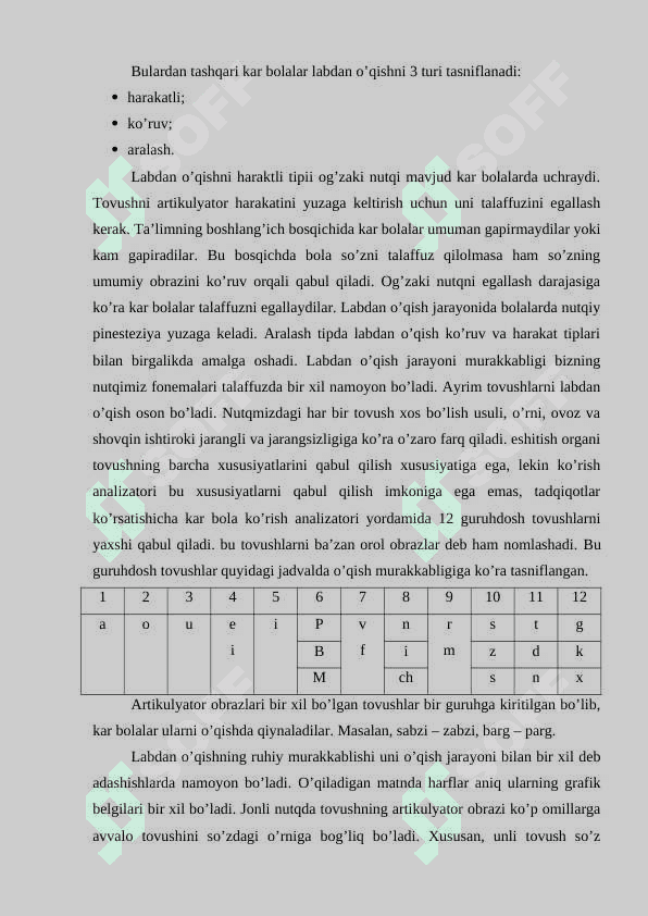 Zaif eshituvchi bolalarning og’zaki nutq ko’nikmalari va bilimlarini baholash 8