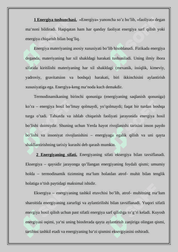Quyosh energiyasidan elektr energiya ishlab chiqarish 2
